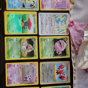 Vintage Pokémon cards